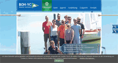 Desktop Screenshot of bocholter-yachtclub.de